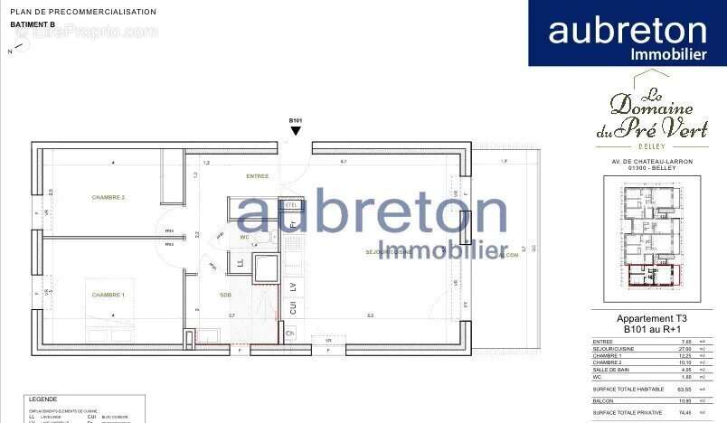 Appartement à BELLEY