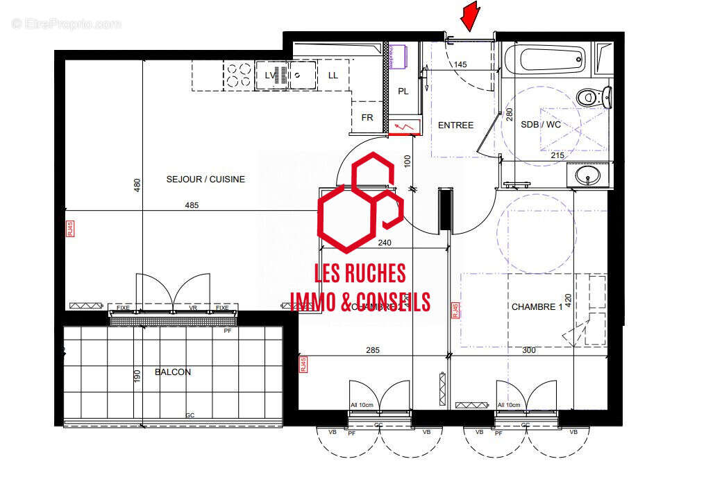 Appartement à LA QUEUE-EN-BRIE