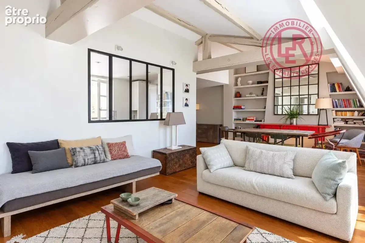 Paris 3ème - Appartement au 4ème et dernier étage avec vue dégagée - photo 4