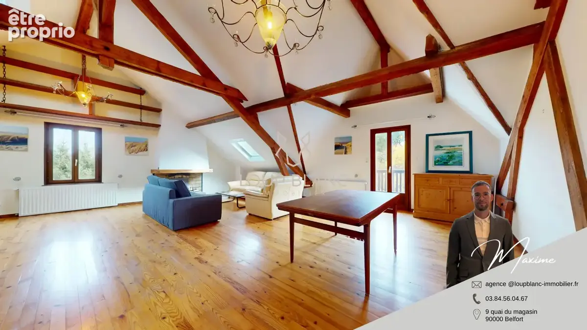Appartement avec vue exceptionnelle sur l’Étang des Forges   2e et dernier étage   Offemont - photo 1