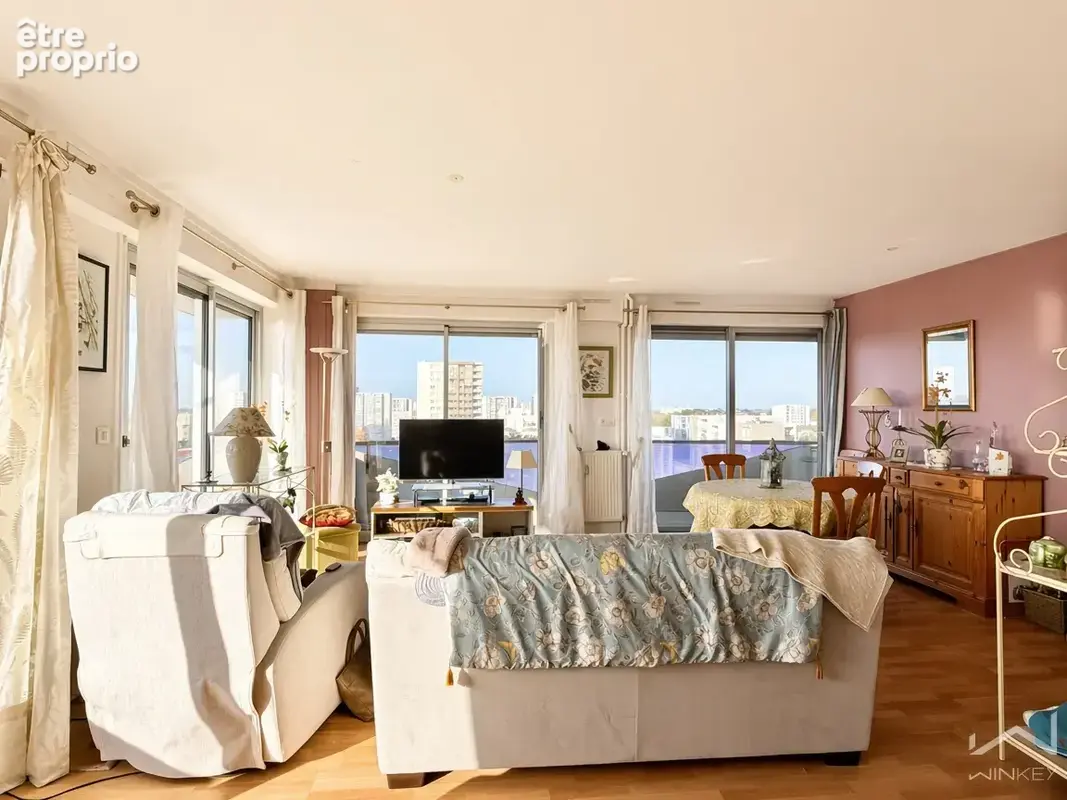 Nouveau seulement chez winkey - à vendre bel appartement t4 - 83 m2 - à rennes - secteur de la poterie - photo 3