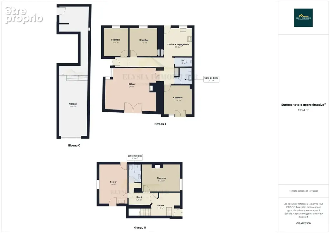 Maison 6 pièces 148 m2 PAGNEY-DERRIERE-BARINE 54200 - photo 19