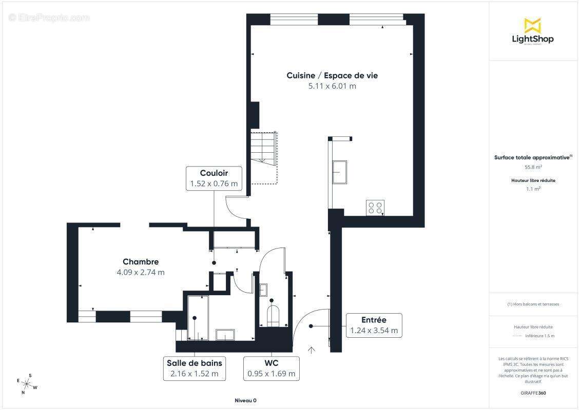 Appartement à LYON-1E