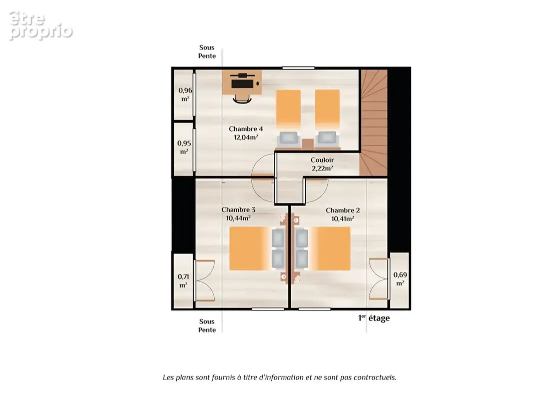A vendre, Maison 4 chambres,  45 m² de garage - photo 11