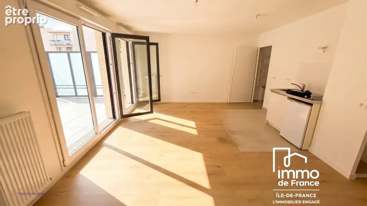 Studio 1 pièce 33.77 m²  à Gagny - Terrasse - Parking - photo 4