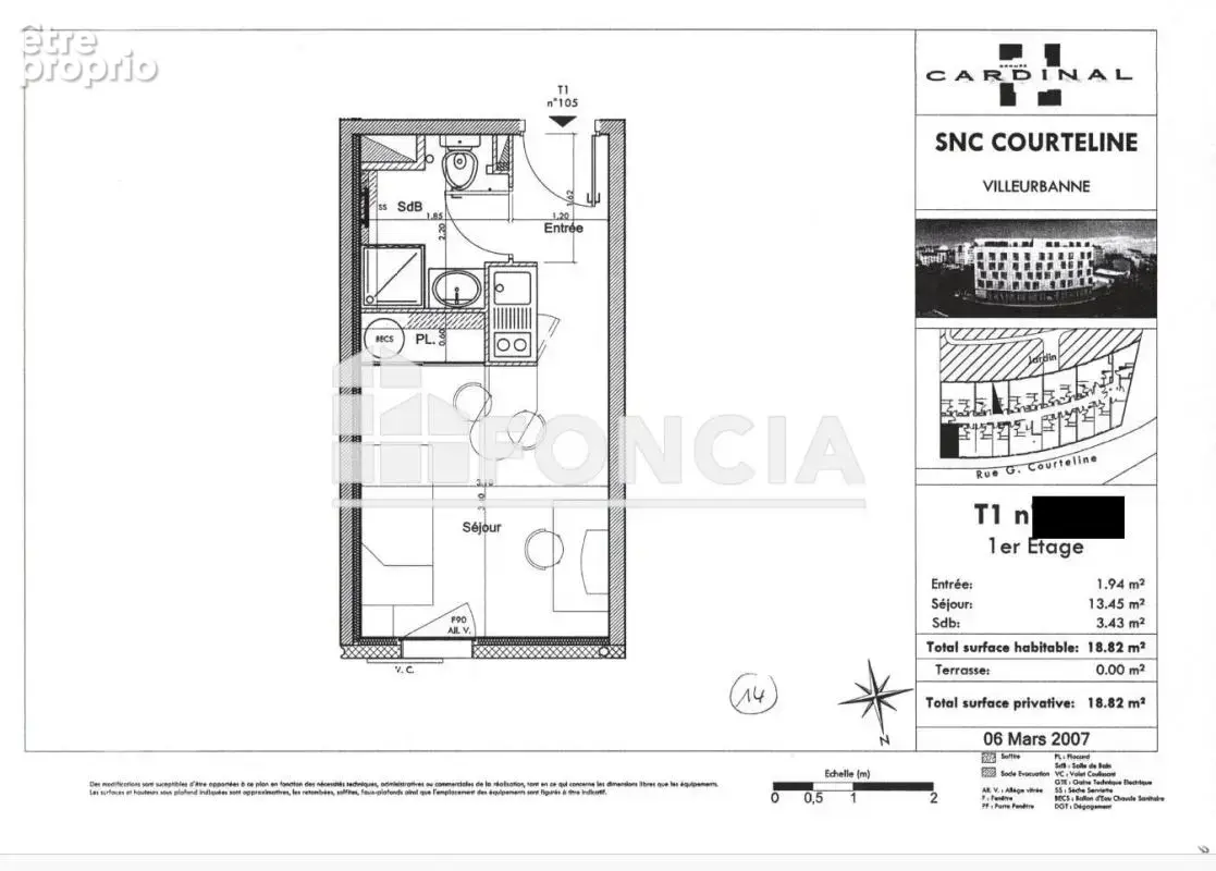 Appartement à VILLEURBANNE