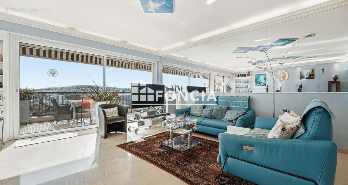Cannes gallia 4p 104m2 terrasse vue mer - photo 5