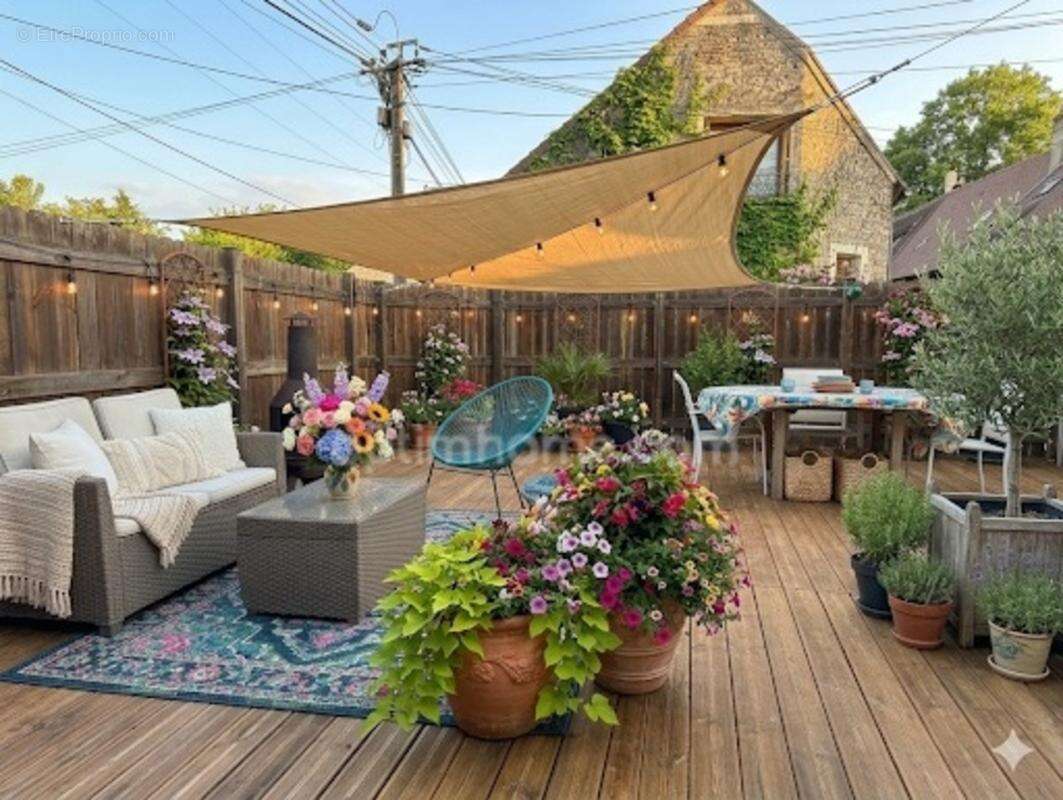 SAINT CYR SOUS DOURDAN. Maison de charme rénovée 120 m² – Suite parentale – Garage – Dépendances – Jardin 424 m² – Terrasse 35 m - photo 5
