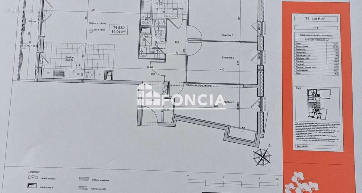 Appartement à NANTERRE