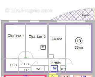 Appartement à ANGERS