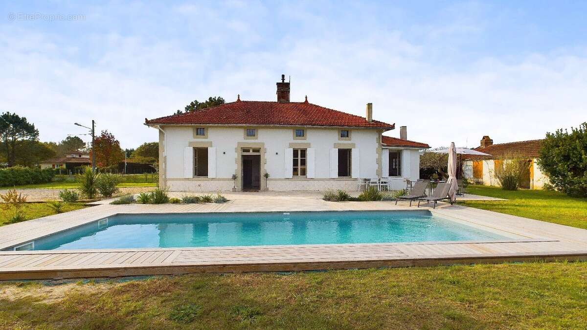 Maison de maître restaurée avec goût entre plages landais et lac de Biscarrosse - photo 8