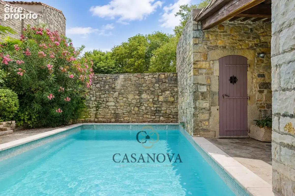 Ancien presbytère du XIIème siècle avec piscine - photo 30