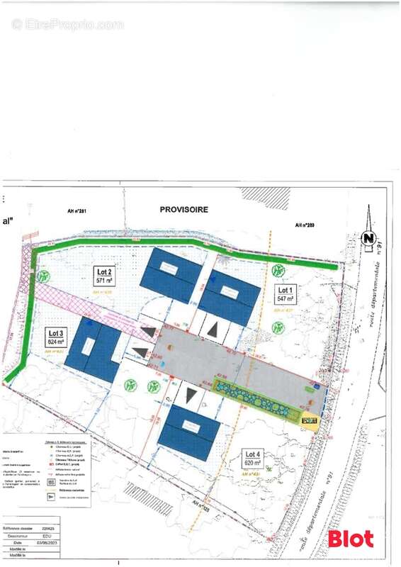 Terrain à SAINT-GREGOIRE