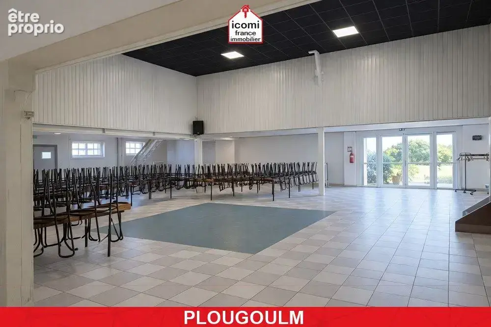 Finistere - plougoulm (29250) - a vendre - batiment de 500m² tout usage sur +2200m² de terrain constructible - usage actuelle sa - photo 8
