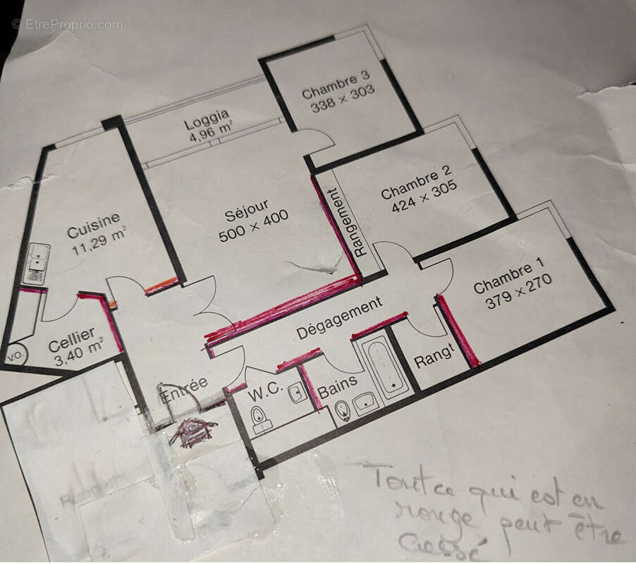 Appartement à PARIS-19E