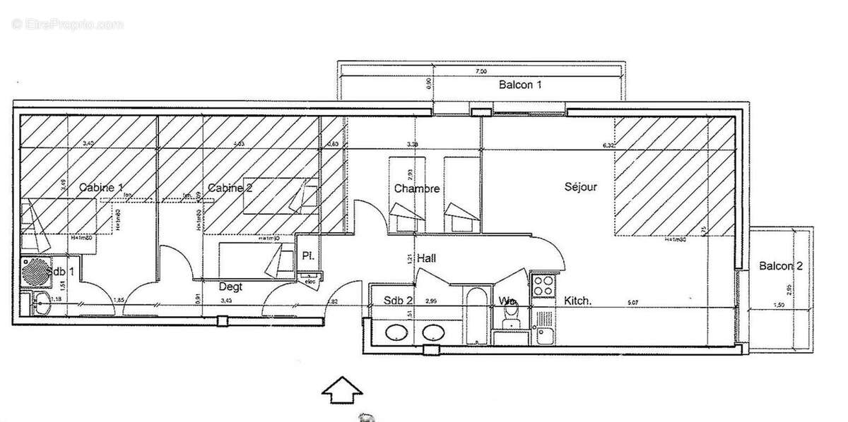 Appartement à VAUJANY