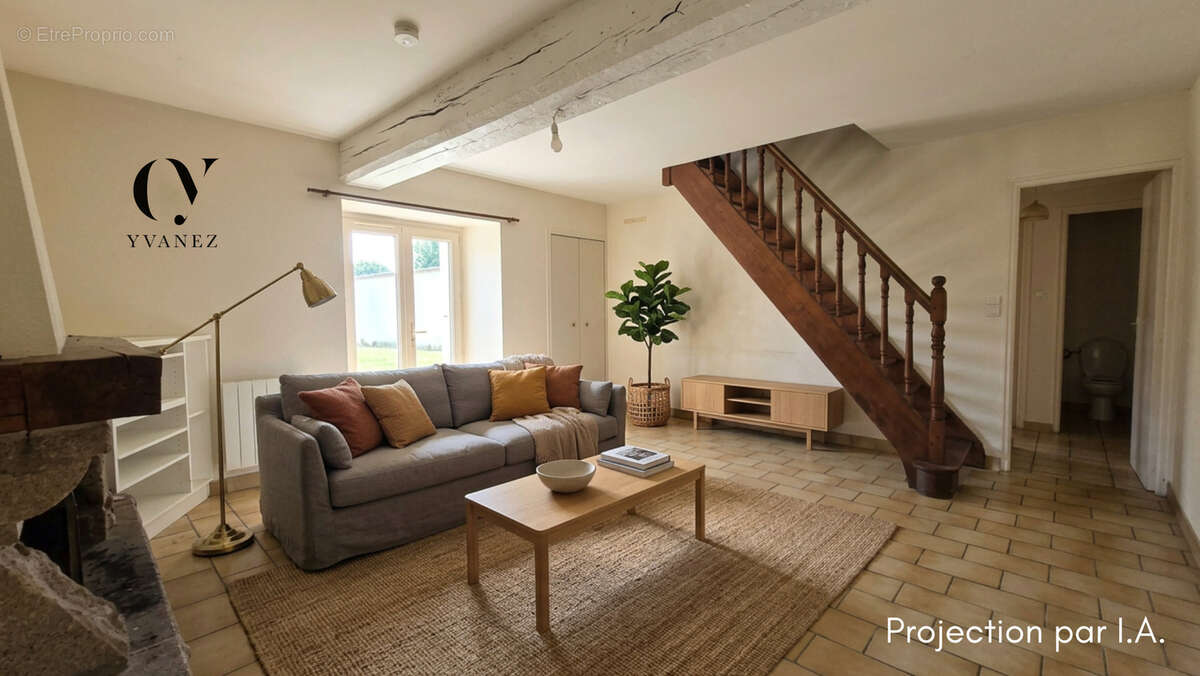 Maison de campagne de 87 m2 avec 3 chambres sur 2 300 m2 de terrain arboré - photo 8
