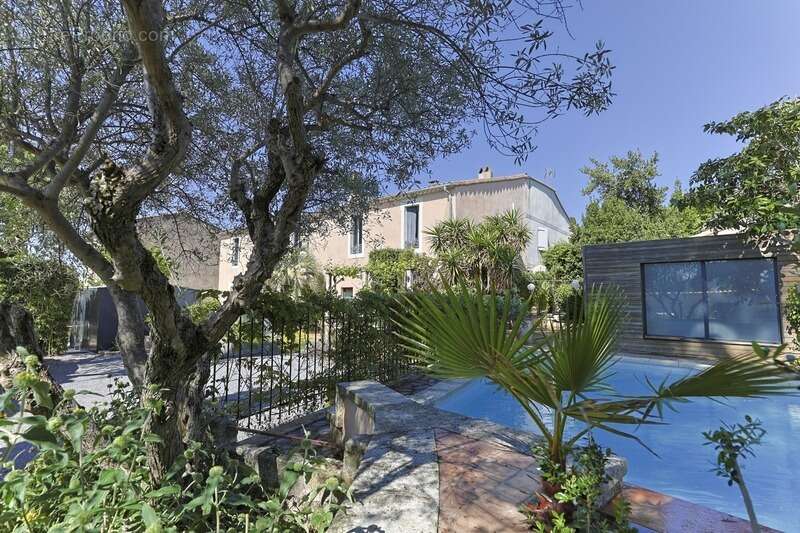 Magnifique PROPRIETE : Maison De Maître Et  Deux Dépendances (  17 Pièces / 400 M² )  Située à VERARGUES (34) DEDIEE A UN PROJET - photo 4
