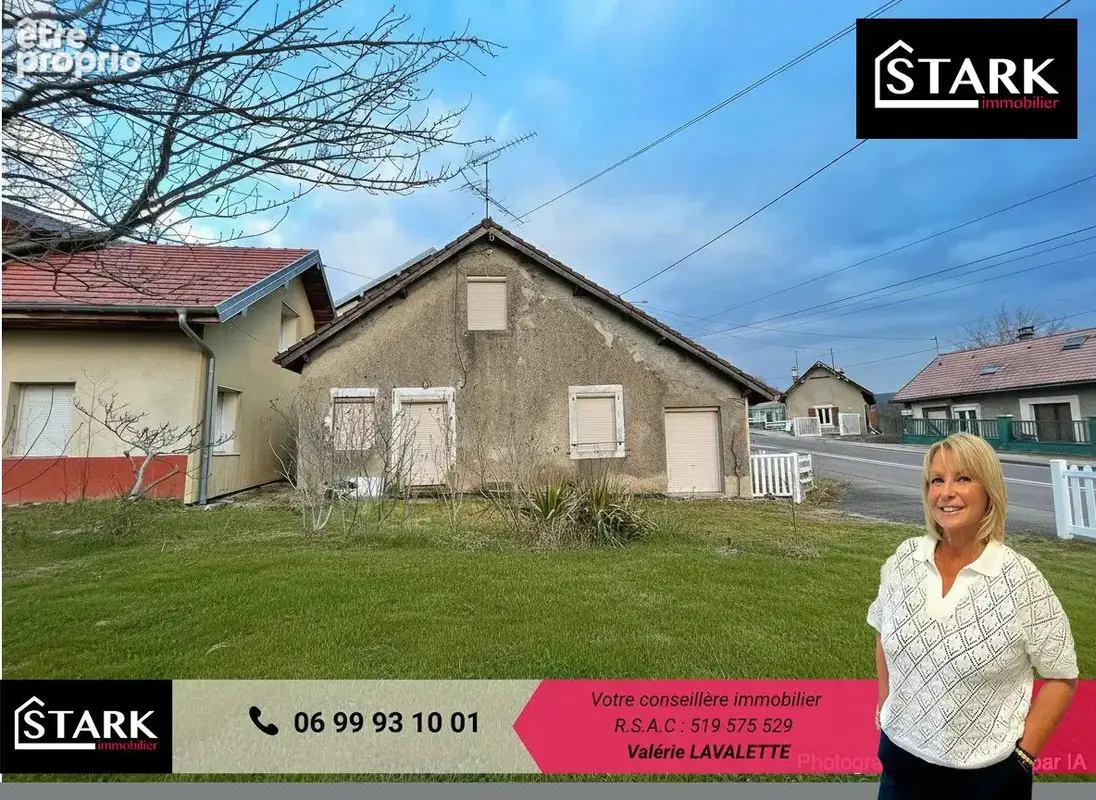 Photo Maison à Champagney au prix de 35 000€
