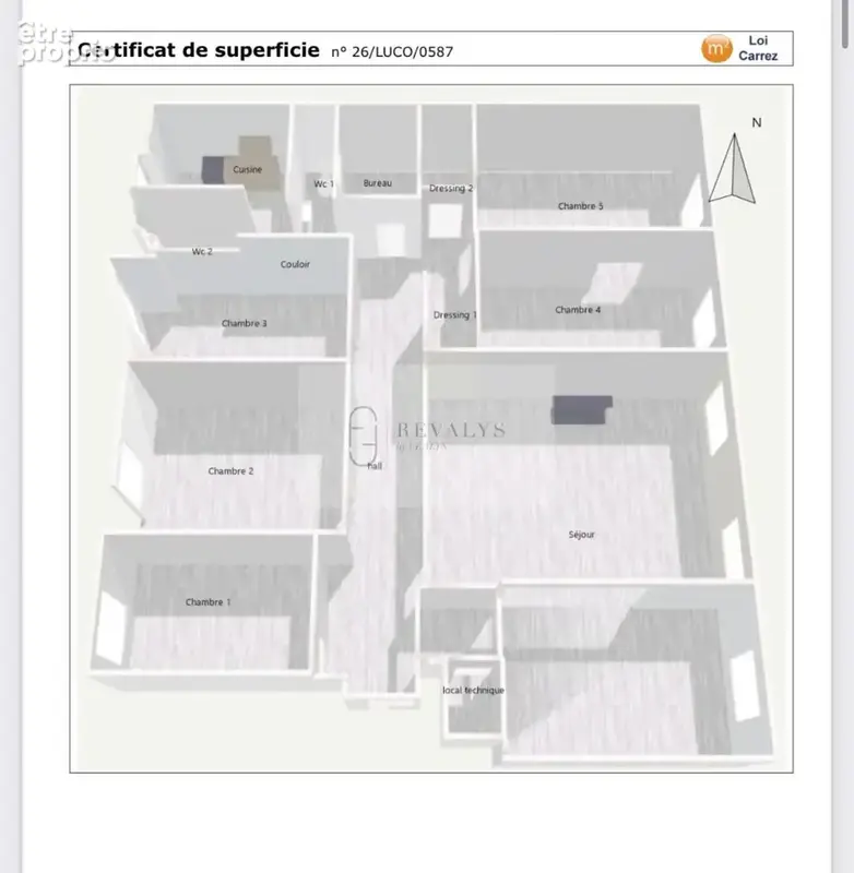Alpes maritimes (06) - nice jean medecin - a vendre centre ville appartement bourgeois 160m2 renove 160m2 - photo 8