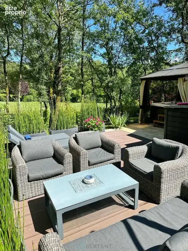 Dans un cadre idyllique et relaxant, superbe chalet de 92 m² en parfait état, offrant confort, modernité et de très belles prest - photo 7