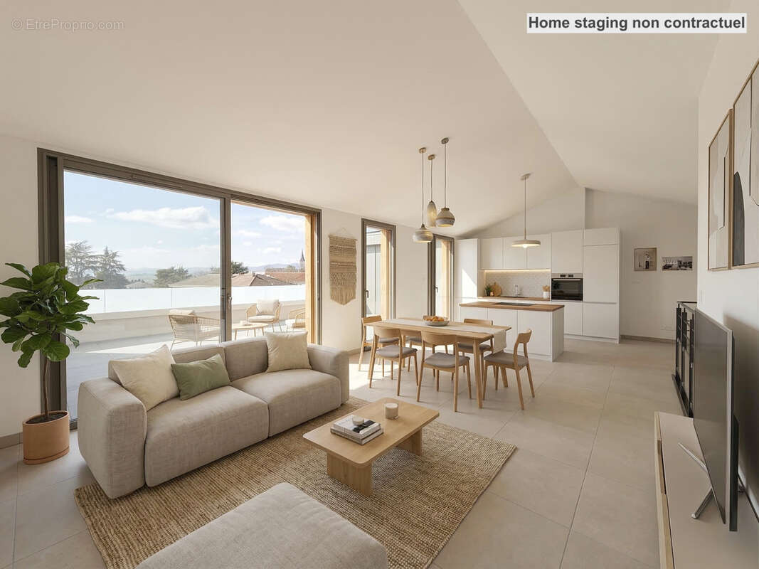 Appartement à LA TOUR-DE-SALVAGNY