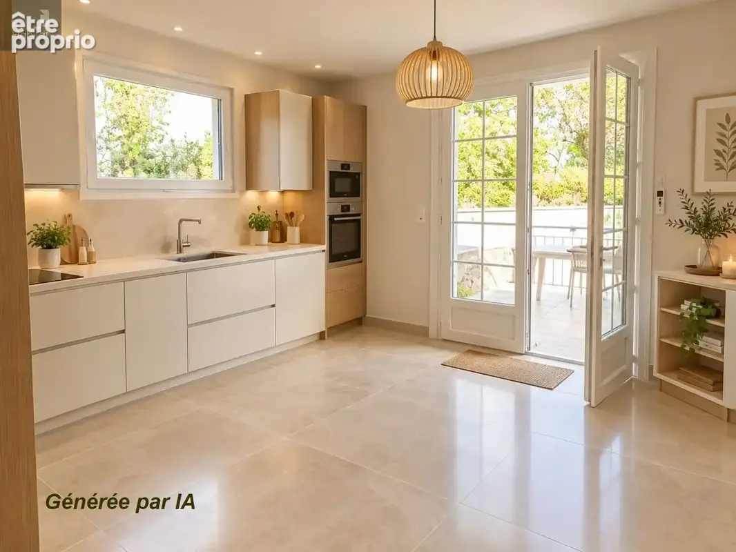 Villa d'architecte, élégante et intemporelle construite sur terrain d'environ 4662m² avec vue dominante,dégagée. - photo 6