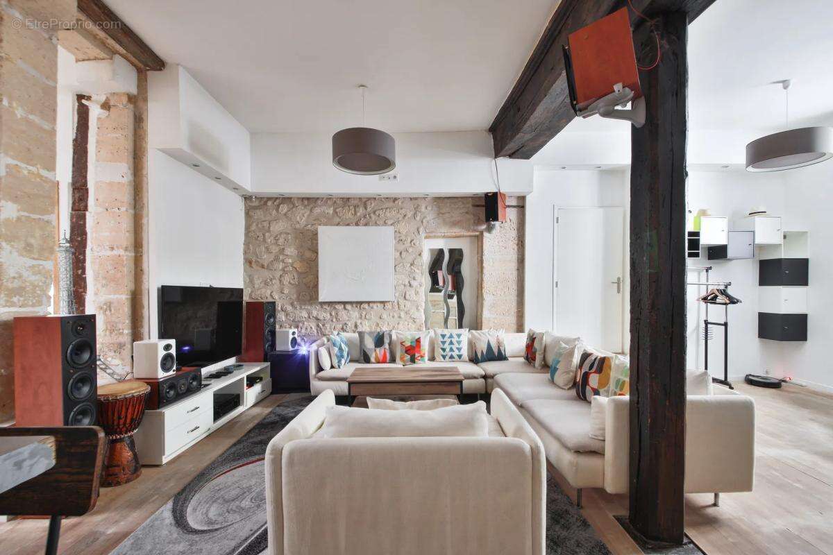 Loft 87 m² Paris 4e - Charme et lumière - photo 7