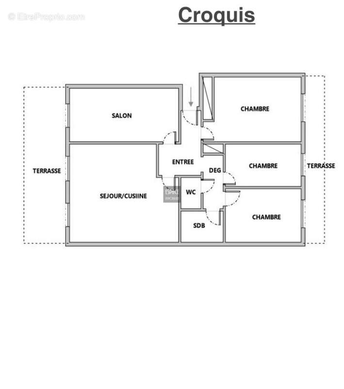 Appartement à MENTON