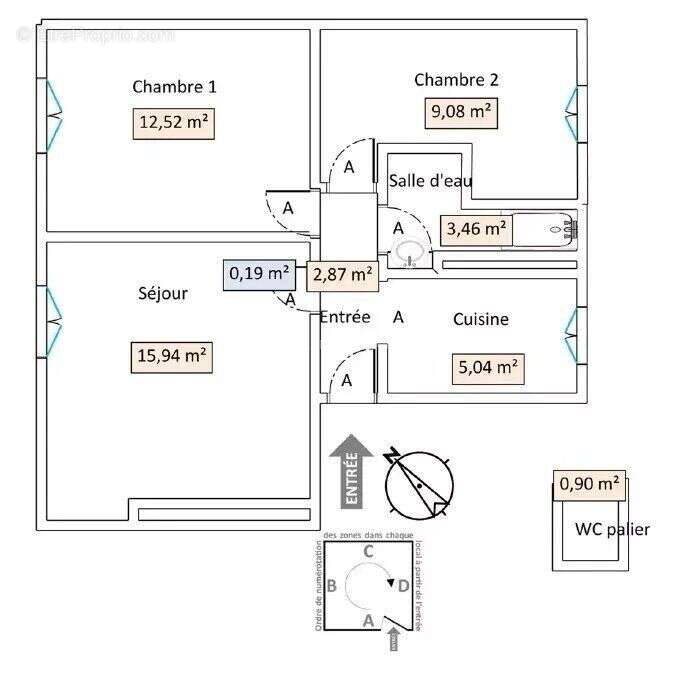 Appartement à ASNIERES-SUR-SEINE