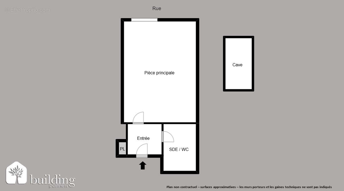 Plaine Monceau Paris 17ème - Studio 25 m² - photo 2