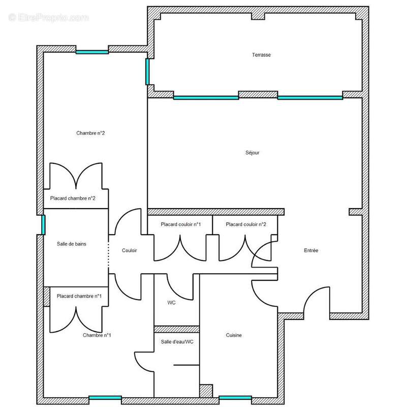 Appartement à VILLENEUVE-LOUBET