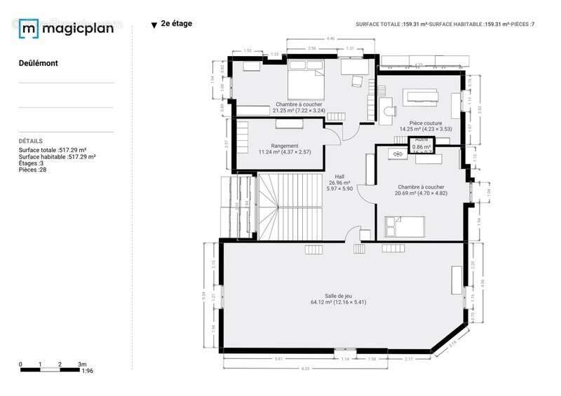 Demeure de caractère – 435 m² – 8 chambres – jardin à l’anglaise – deûlémont – propriété d’exception - photo 12