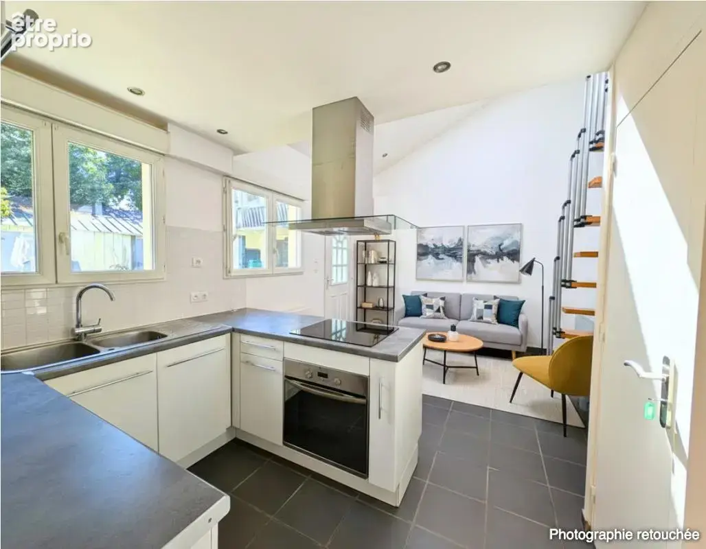 Maison Carquefou 2 pièces  21 m2  carrez  29 m² utiles - photo 2