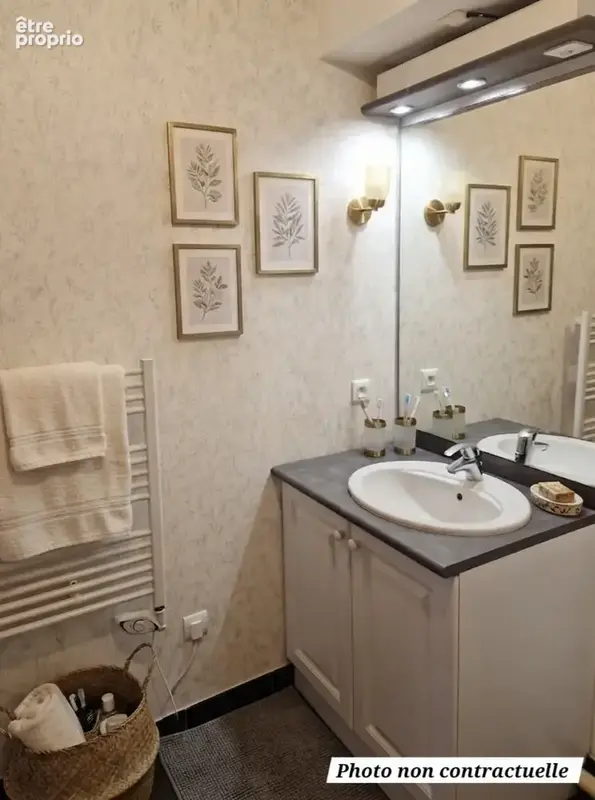Appartement t2 de 49 m2 en dernier etage persan - photo 8