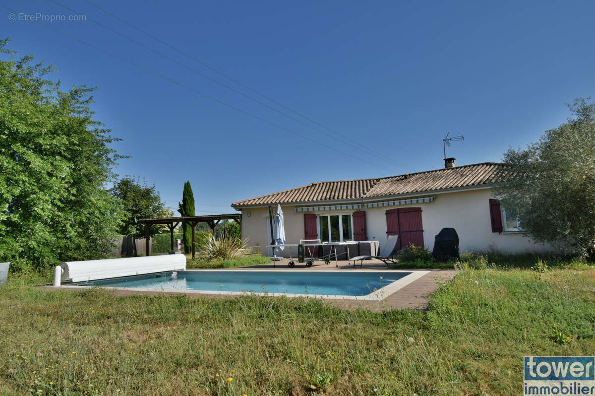 Proche Bergerac maison plain pied 116m2 avec piscine sur terrain de 2300m2 - photo 12