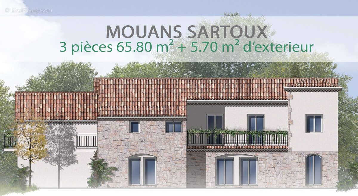Appartement à MOUANS-SARTOUX
