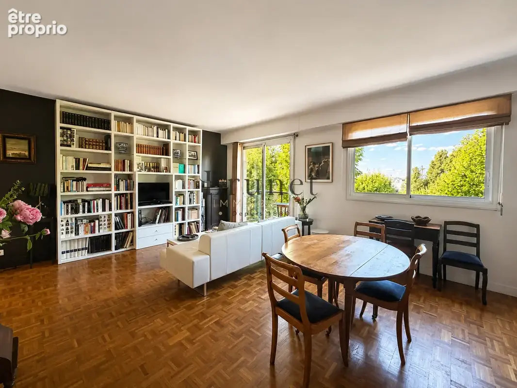 Appartement - le parc de saint maur - immeuble pierre de taille - photo 2