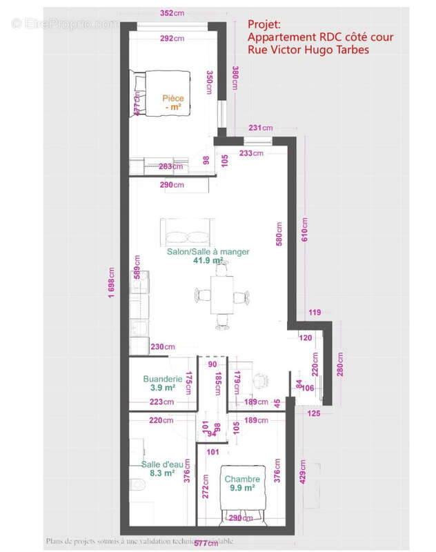 Appartement à TARBES