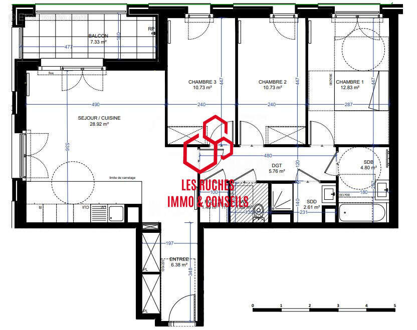 Appartement à SAINT-OUEN