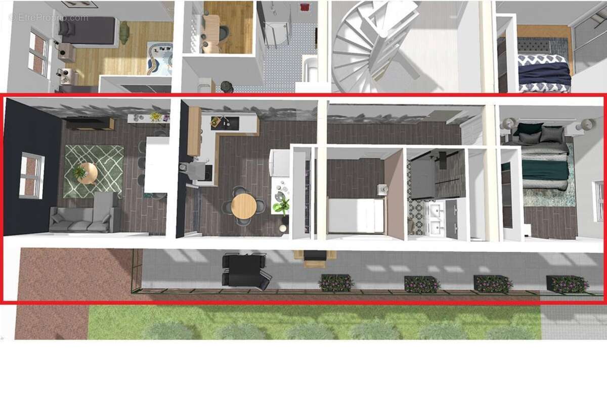 Appartement à MONTROTTIER