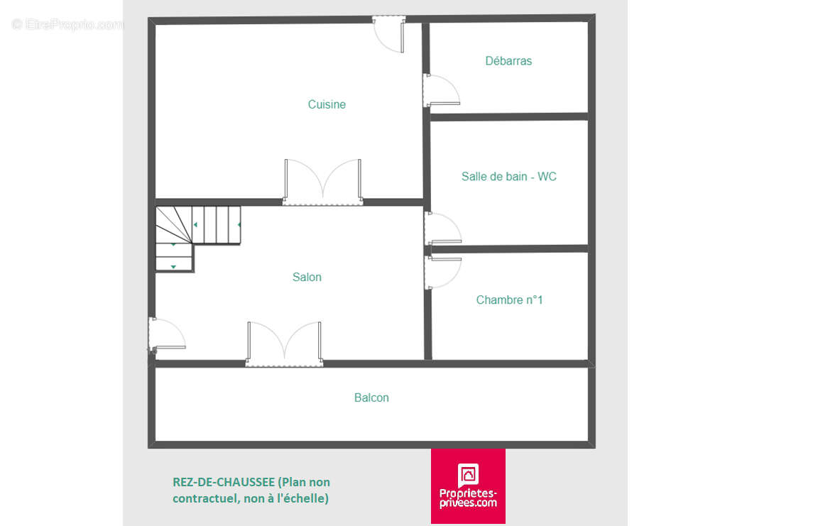 Maison St Maurice Sur Aveyron - 92 m2 - photo 8