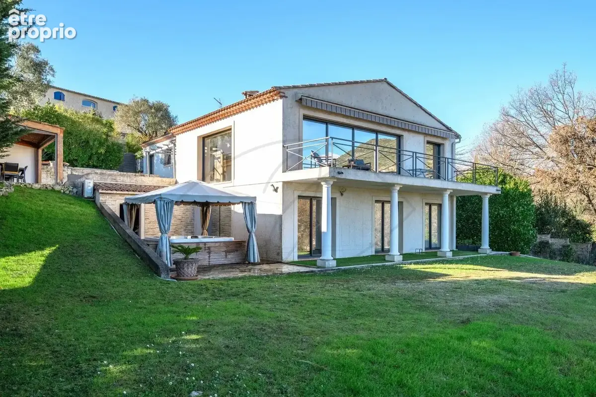 Alpes-maritimes - la gaude (06) - les colles : une grande maison familiale, moderne et ecologique ! - photo 28
