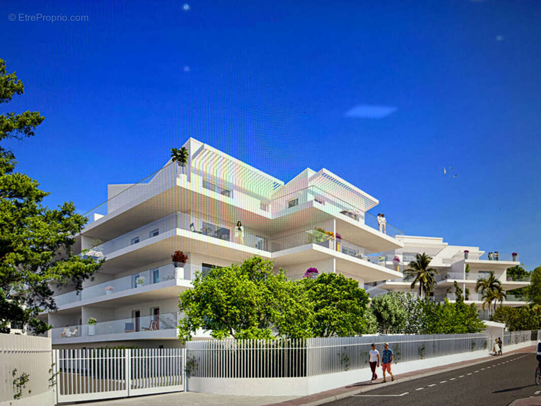 Cannes Montfleury Programme neuf 2P +parking et terrasse - photo 2
