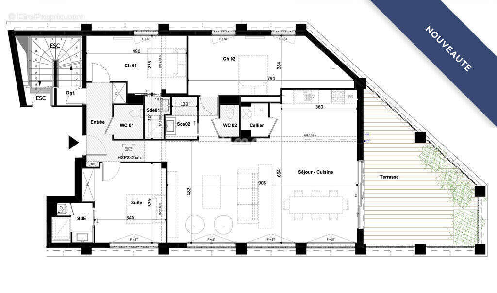 Appartement à BORDEAUX