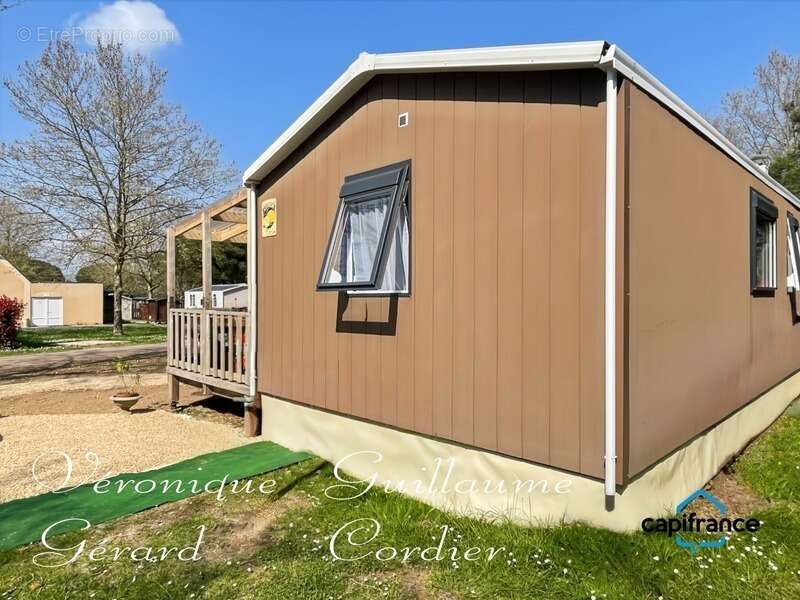 Mobil-Home de 32 M² de 2019, confortable avec belle terrasse et parcelle privative a vendre séparément en PRL - photo 14