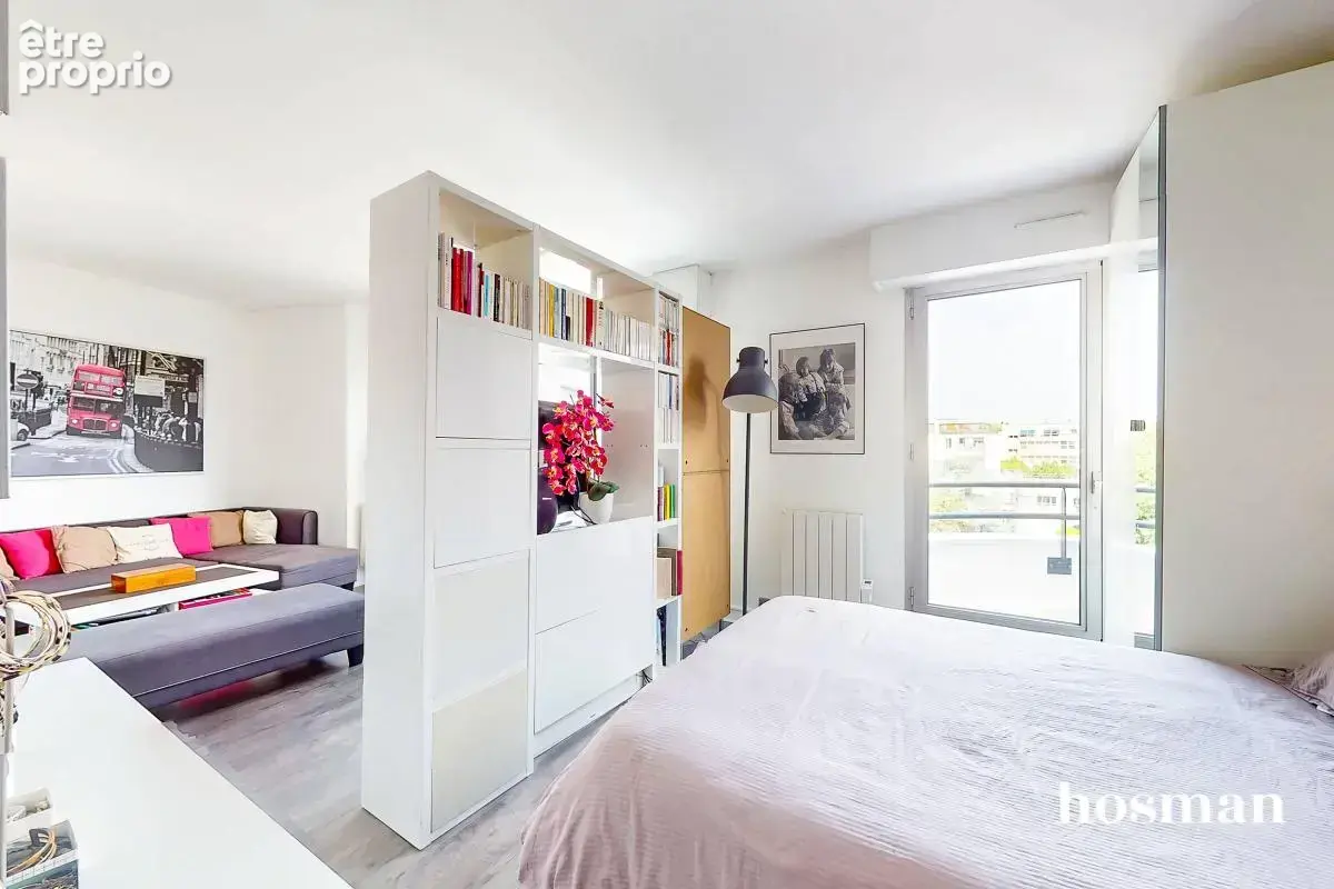 Coup de coeur - Studio calme avec balcon, cave et parking - Rue D'Issy, Boulogne-Billancourt - photo 8