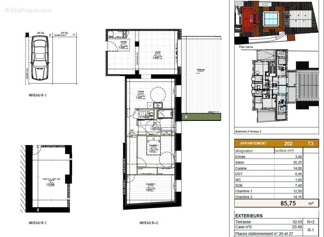 Appartement à ROANNE