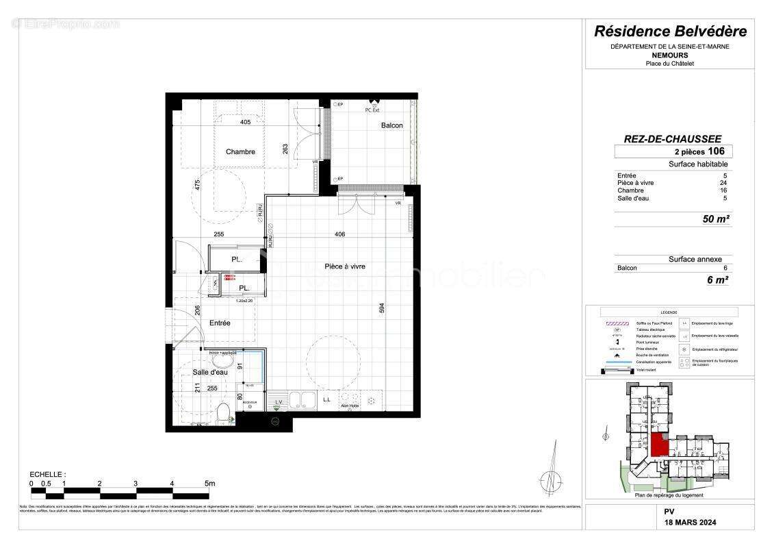 Appartement à NEMOURS