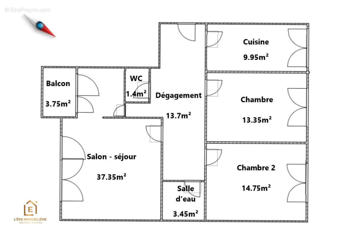 Appartement à ILLKIRCH-GRAFFENSTADEN
